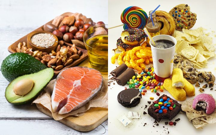 Perbedaan antara lemak baik dan lemak jahat