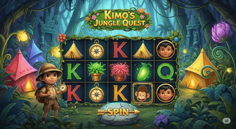 Slot dengan karakter anak kecil penjelajah hutan