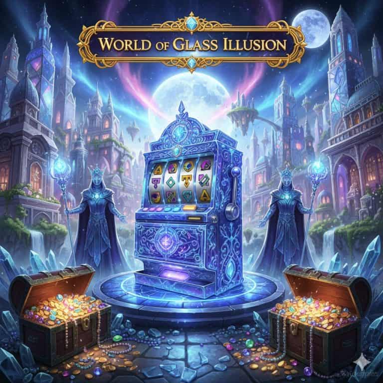 Slot bertema dunia ilusi kaca