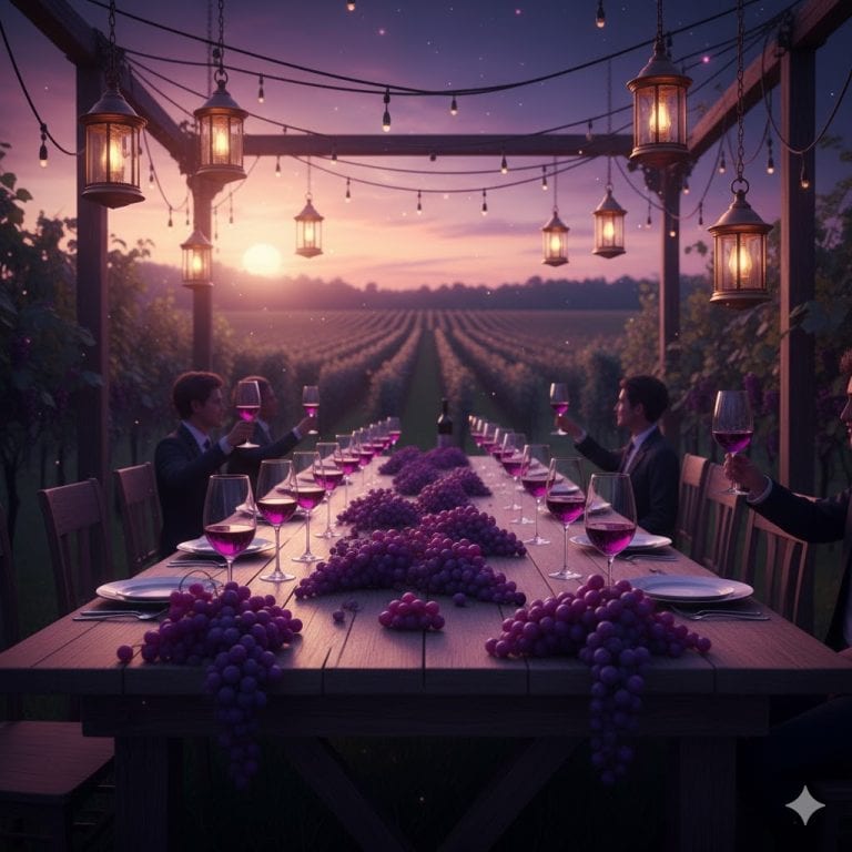 Slot bertema pesta anggur ungu