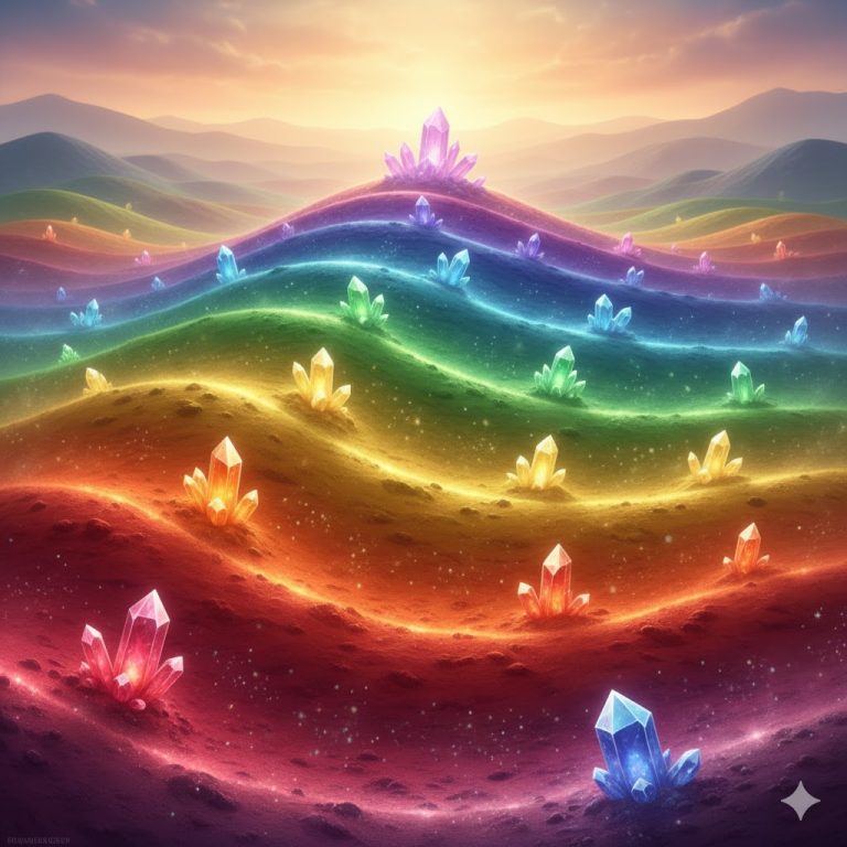 Slot tanah tujuh warna